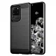 Techsuit - Carbon szilikon tok - Samsung Galaxy S20 Ultra 4G / S20 Ultra 5G - Fekete