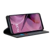 Techsuit - Confy Cover kinyitható tok - Motorola Moto G55 - Fekete