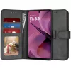 Techsuit - Diary Book kinyitható tok - Motorola Moto G55 - Fekete