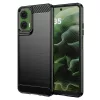 Techsuit - Carbon szilikon tok - Motorola Moto G35 - Fekete