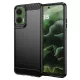 Techsuit - Carbon szilikon tok - Motorola Moto G35 - Fekete