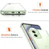 Techsuit - Shockproof Átlátszó Ütésálló Szilikon tok - Motorola Moto G55 - Átlátszó