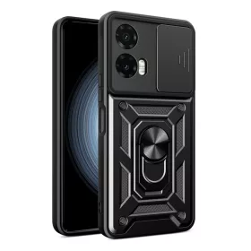   Techsuit - CamShield ütésálló tok - Motorola Moto G35 - Fekete