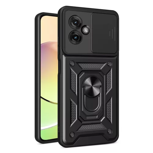 Techsuit - CamShield ütésálló tok - Motorola Moto G55 - Fekete