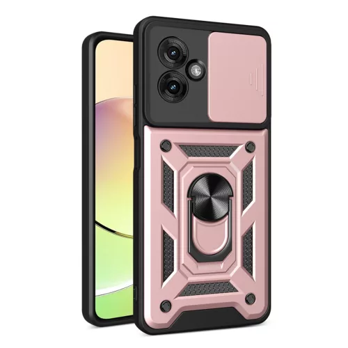 Techsuit - CamShield ütésálló tok - Motorola Moto G55 - Rosegold