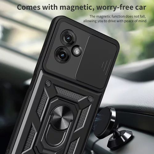 Techsuit - CamShield ütésálló tok - Motorola Moto G55 - Kék