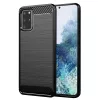 Techsuit - Carbon szilikon tok - Samsung Galaxy S20 Plus 4G / S20 Plus 5G - Fekete