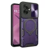 Techsuit - CamGuard Pro tok ütésálló tok - Motorola Moto G55 - Lila