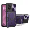 Techsuit - CamGuard Pro tok ütésálló tok - Motorola Moto G55 - Lila