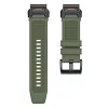 Techsuit - Watchband QuickFit 22mm (W068) - Garmin Fenix 5/5 Plus 6/6 Pro/7/Forerunner 945/970/Approach S60 - Green / Black