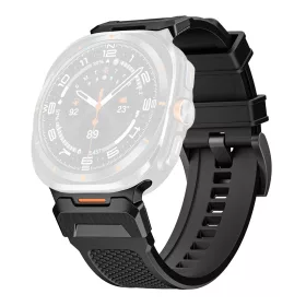   Techsuit - Watchband (W068) - Samsung Galaxy Watch Ultra 47mm / Watch Ultra 2 - Black