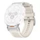 Techsuit - Watchband (W068) - Samsung Galaxy Watch Ultra 47mm / Watch Ultra 2 - White / Silver