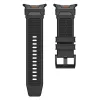 Techsuit - Watchband (W068) - Samsung Galaxy Watch Ultra 47mm / Watch Ultra 2 - White / Silver