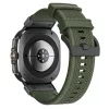 Techsuit - Watchband (W068) - Samsung Galaxy Watch Ultra 47mm / Watch Ultra 2 - Green / Black
