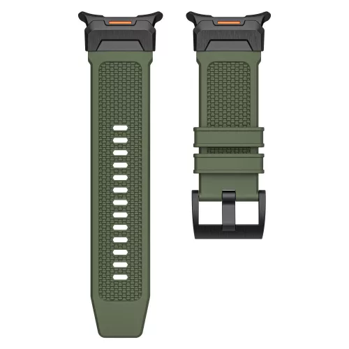 Techsuit - Watchband (W068) - Samsung Galaxy Watch Ultra 47mm / Watch Ultra 2 - Green / Black