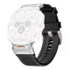 Techsuit - Watchband (W068) - Samsung Galaxy Watch Ultra 47mm / Watch Ultra 2 - Black / Silver