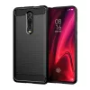 Techsuit - Carbon szilikon tok - Xiaomi Mi 9T / Mi 9T Pro / Redmi K20 / Redmi K20 Pro - Fekete