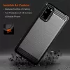 Techsuit - Carbon szilikon tok - Samsung Galaxy S20 4G / S20 5G - Fekete