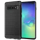 Techsuit - Carbon szilikon tok - Samsung Galaxy S10 Plus - Fekete