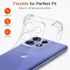 Techsuit - Shockproof Átlátszó Ütésálló Szilikon tok - Motorola Edge 50 Neo / Edge 60 Neo / Motorola ThinkPhone 25 - Átlátszó