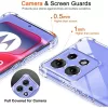 Techsuit - Shockproof Átlátszó Ütésálló Szilikon tok - Motorola Edge 50 Neo / Edge 60 Neo / Motorola ThinkPhone 25 - Átlátszó