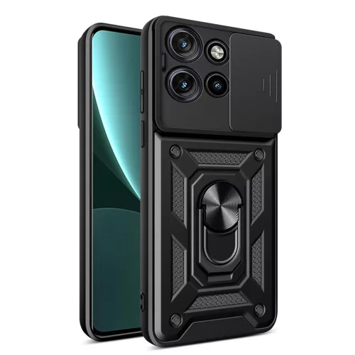 Techsuit - CamShield ütésálló tok - Motorola Edge 50 Neo / Edge 60 Neo / Motorola ThinkPhone 25 - Fekete