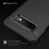Techsuit - Carbon szilikon tok - Samsung Galaxy S10 Plus - Fekete