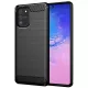 Techsuit - Carbon szilikon tok - Samsung Galaxy S10 Lite - Fekete