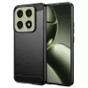 Techsuit - Carbon szilikon tok - Xiaomi 14T - Fekete