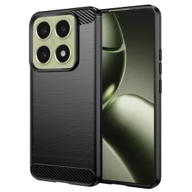 Techsuit - Carbon szilikon tok - Xiaomi 14T - Fekete