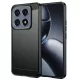 Techsuit - Carbon szilikon tok - Xiaomi 14T Pro - Fekete