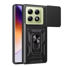 Techsuit - CamShield ütésálló tok - Xiaomi 14T - Fekete