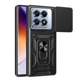   Techsuit - CamShield ütésálló tok - Xiaomi 14T Pro - Fekete