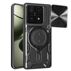   Techsuit - CamGuard Pro ütésálló tok - Xiaomi 14T - Fekete