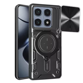   Techsuit - CamGuard Pro ütésálló tok - Xiaomi 14T Pro - Fekete