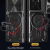 Techsuit - CamGuard Pro ütésálló tok - Xiaomi 14T Pro - Fekete
