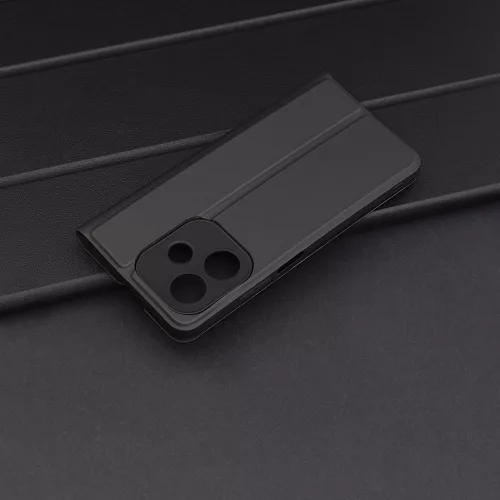 Techsuit - Magskin Book kinyitható tok - Oppo A40 4G / A60 5G - Fekete