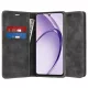 Techsuit - Confy Cover kinyitható tok - Oppo A40 4G / A60 5G - Fekete