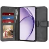 Techsuit - Diary Book kinyitható tok - Oppo A40 4G / A60 5G - Fekete