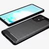 Techsuit - Carbon szilikon tok - Samsung Galaxy S10 Lite - Fekete