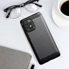 Techsuit - Carbon szilikon tok - Samsung Galaxy S10 Lite - Fekete