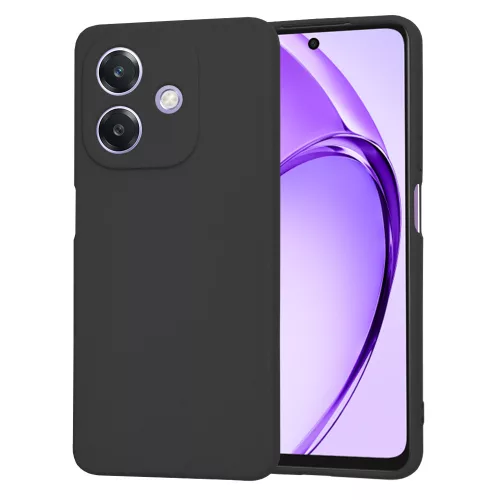 Techsuit - SoftFlex szilikon tok - Oppo A40 4G / A60 5G - Fekete