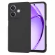 Techsuit - SoftFlex szilikon tok - Oppo A40 4G / A60 5G - Fekete