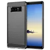 Techsuit - Carbon szilikon tok - Samsung Galaxy Note 8 - Fekete