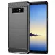 Techsuit - Carbon szilikon tok - Samsung Galaxy Note 8 - Fekete