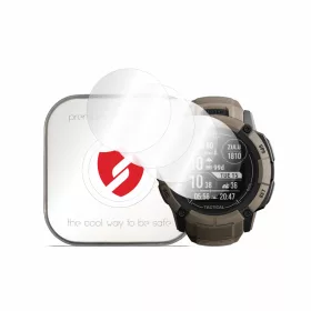   Smart Protection - Premium Classic (4 pack) - Garmin Instinct 2X Solar - Clear