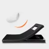 Techsuit - Carbon szilikon tok - Samsung Galaxy Note 8 - Fekete