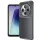 Techsuit - CarbonFiber szilikon tok - Xiaomi Redmi 14C / Poco C75 - Fekete