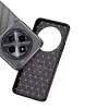 Techsuit - CarbonFiber szilikon tok - Xiaomi Redmi 14C / Poco C75 - Fekete