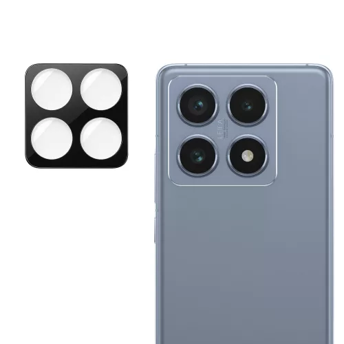 Techsuit - Full Camera - Kameravédő üvegfólia - Xiaomi 14T Pro - Fekete